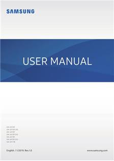 Samsung Galaxy S10 5G manual. Smartphone Instructions.